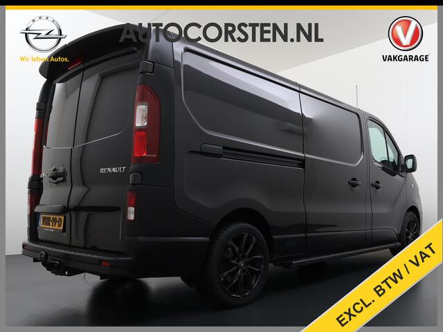 Renault TRAFIC 2.0DCI 145PK T29 L2H1 Comfort 3-Persoons Trekhaak Apple Carplay Android Navi Airco Cruise Control Bluetooth Lmv Pdc Betonplex Vloer Wandbetimmering Schuifdeur Sidebars Euro 6 Origineel Nederlandse Auto