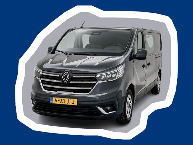 Renault TRAFIC 2.0 Blue dCi 130 T29 L2H1 Advance DC 2x Schuifdeur Led Dubbele cabine Betimmering Trekhaak Camera Lichtmetaal Parkeersensoren Carplay