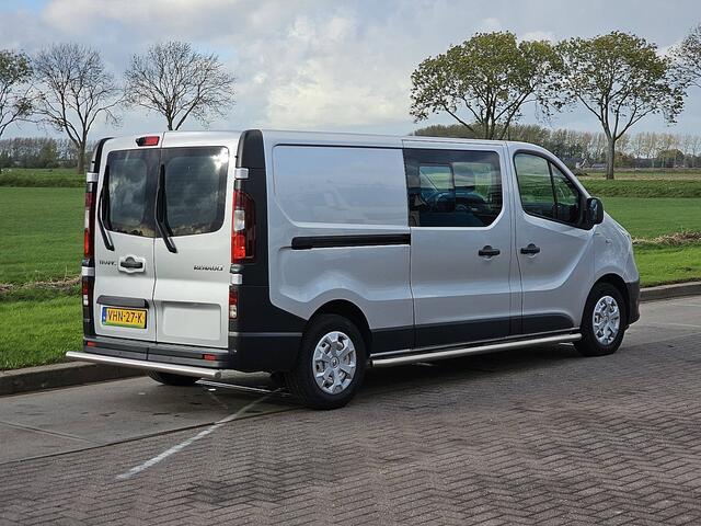 Renault TRAFIC 2.0 dCi 145 T29 L2H1 DC Airco Automaat Navi Sidebars Euro6 145Pk NAP 1e Eigenaar!