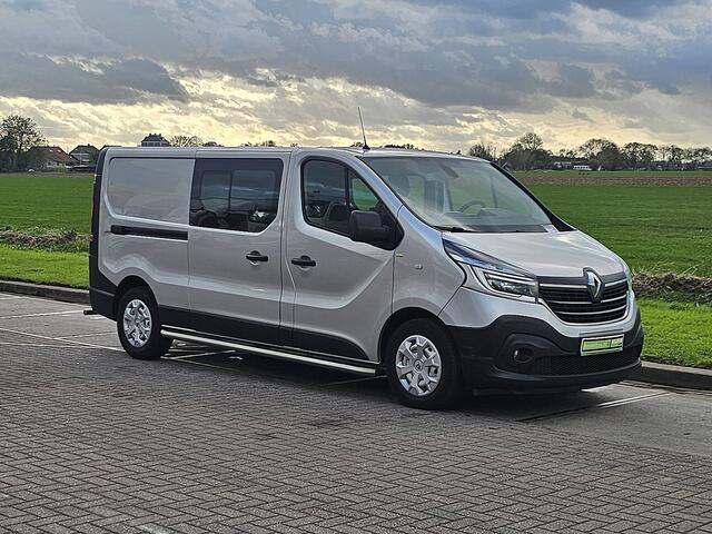 Renault TRAFIC 2.0 dCi 145 T29 L2H1 DC Airco Automaat Navi Sidebars Euro6 145Pk NAP 1e Eigenaar!