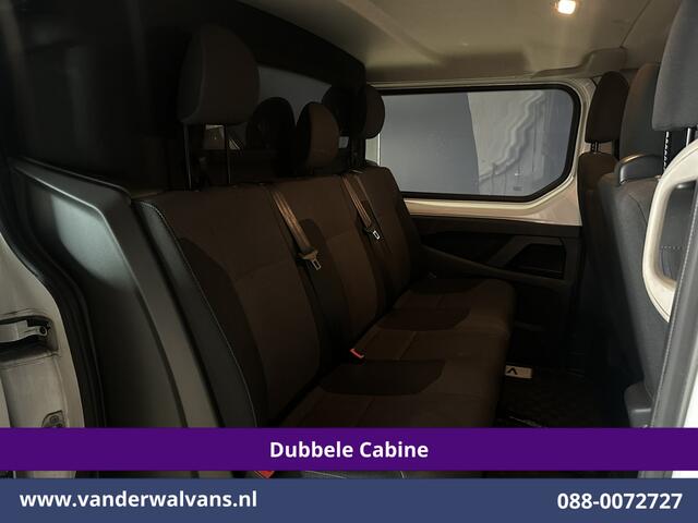 Renault TRAFIC 2.0 dCi L2H1 Dubbele Cabine Euro6 Airco | 6-Zits | Apple Carplay | Cruisecontrol | Trekhaak Android Auto, Parkeersensoren