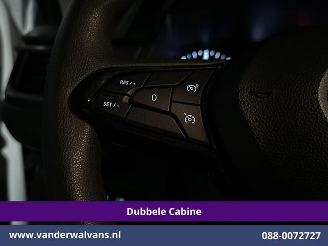 Renault TRAFIC 2.0 Blue dCi 131pk L2H1 Dubbele Cabine Euro6 Fabrieksgarantie Airco | 6-Zits | Apple Carplay | LED 2500kg Trekhaak, Android Auto, Cruisecontrol, Parkeersensoren, Bijrijdersbank