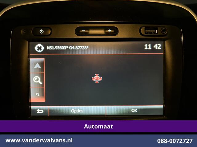 Renault TRAFIC 2.0 dCi 146pk Automaat L1H1 Euro6 Airco | Navigatie | LED | Cruisecontrol Parkeersensoren, Bijrijdersbank