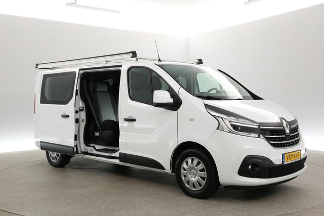 Renault TRAFIC 2.0 dCi T29 L2H1 | DC | 6-Zits | Airco | Cruise | Navi | Trekhaak | Imperiaal | Parkeersens.