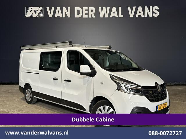 Renault TRAFIC 2.0 dCi 120pk L2H1 Dubbele Cabine Euro6 Airco | 5-Zits | Navigatie | Camera | LED | Imperiaal Trekhaak, Cruisecontrol, Parkeersensoren