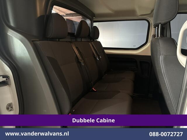 Renault TRAFIC 2.0 dCi 120pk L2H1 Dubbele Cabine Euro6 Airco | 5-Zits | Navigatie | Camera | LED | Imperiaal Trekhaak, Cruisecontrol, Parkeersensoren