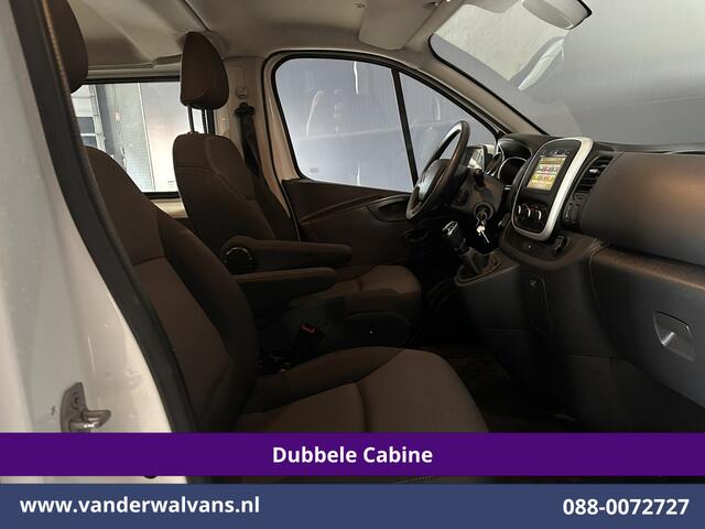 Renault TRAFIC 2.0 dCi 120pk L2H1 Dubbele Cabine Euro6 Airco | 5-Zits | Navigatie | Camera | LED | Imperiaal Trekhaak, Cruisecontrol, Parkeersensoren