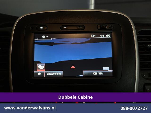 Renault TRAFIC 2.0 dCi 120pk L2H1 Dubbele Cabine Euro6 Airco | 5-Zits | Navigatie | Camera | LED | Imperiaal Trekhaak, Cruisecontrol, Parkeersensoren
