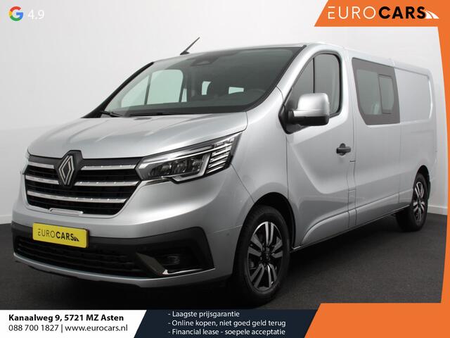 Renault TRAFIC 2.0 150PK Automaat L2H1 Advance Dubbele Cabine Navigatie bluetooth DAB Camera Airco Trekhaak Houten bekleding Lichtmetalen velgen