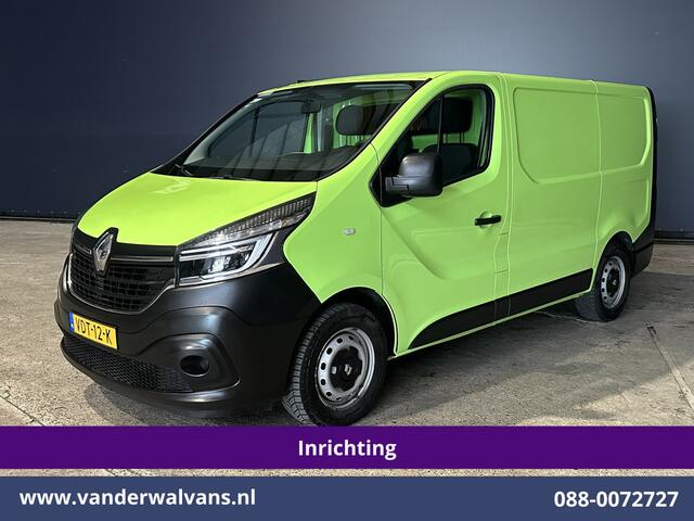 Renault TRAFIC 1.6 dCi L1H1 Inrichting Euro6 Airco | Navigatie | LED | Trekhaak | Cruisecontrol Parkeersensoren, Bijrijdersbank