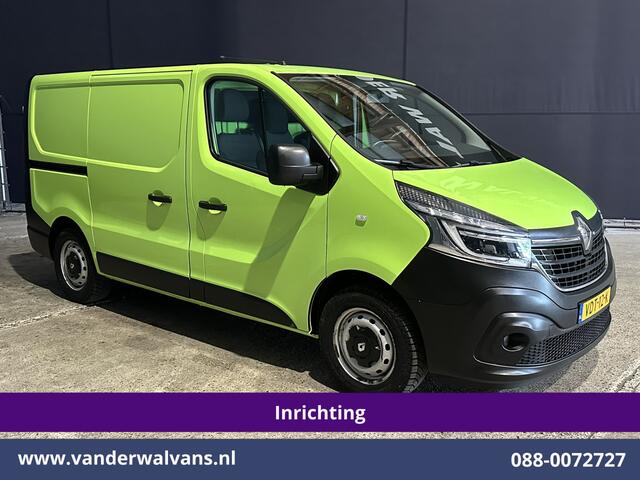 Renault TRAFIC 1.6 dCi L1H1 Inrichting Euro6 Airco | Navigatie | LED | Trekhaak | Cruisecontrol Parkeersensoren, Bijrijdersbank