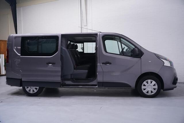 Renault TRAFIC 1.6 dCi 125 pk Dubbel Cabine L2 Navi, Trekhaak Airco ECC, Cruise Control, Slechts 117 dkm, 6-Zits