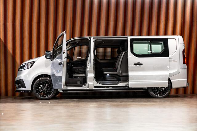 Renault TRAFIC 2.0 Blue dCi 170 PK L2H1 DC | Dubbel cabine | Camera | CarPlay | Navigatie | Betimmering | Trekhaak | Stoelverwarming | Virtual Cockpit | 5-Zitter| NAP Logisch