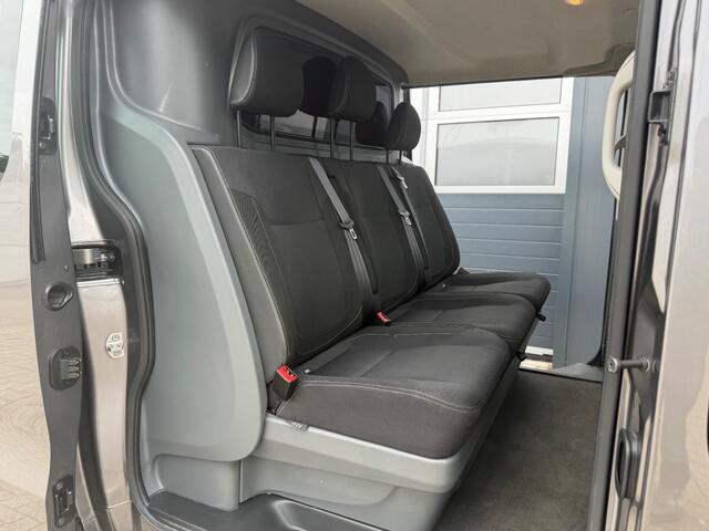 Renault TRAFIC 2.0 DCi 170PK Automaat Luxe Dubbel Cabine Lang / 2x Schuifdeur/ 1e eig / Volledig onderhouden / Clima / Trekhaak / Navi / Cruise