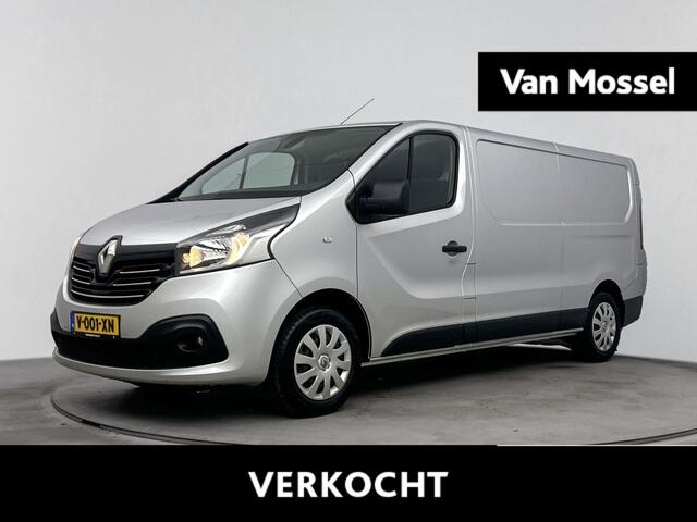 Renault TRAFIC 1.6 dCi 120 Pk T29 L2H1 Luxe | Navigatie | Airco | Cruise control | Parkeersensor achter | Zijschuifdeur Rechts | Trekhaak | Passagiersbank | Mistlampen Voor | Betimmering Laadruimte |