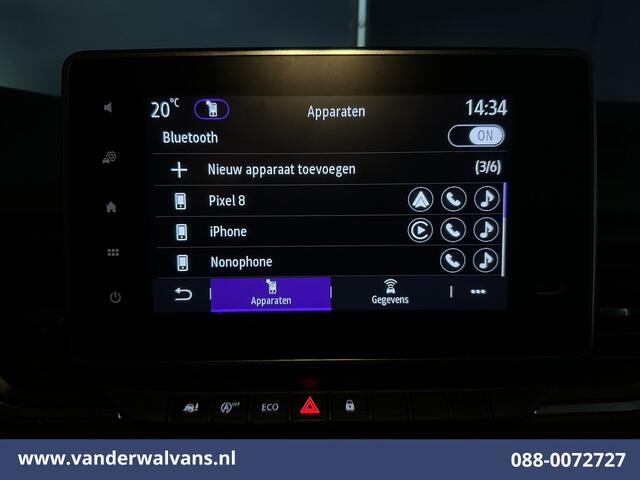 Renault TRAFIC 2.0 dCi 131pk L2H1 Euro6 Airco | Camera | LED | Navigatie | Apple Carplay | Cruisecontrol Android Auto, Parkeersensoren, Bijrijdersbank