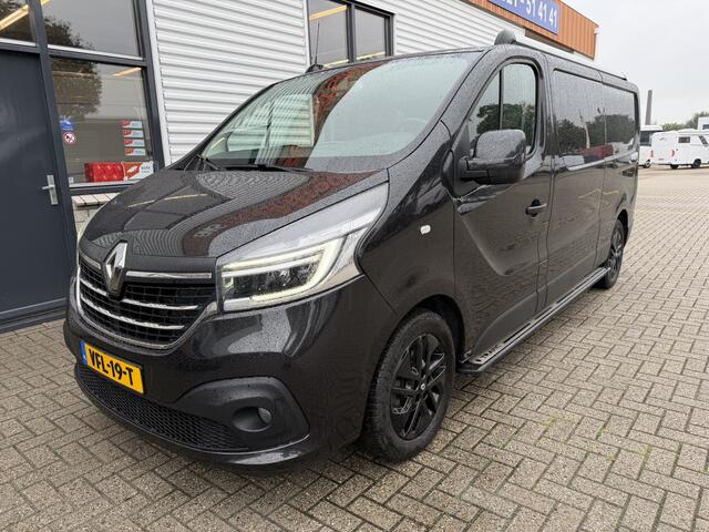 Renault TRAFIC 2.0 dCi 145pk T29 L2H1 Luxe DC 5 persoons / vaste prijs rijklaar € 17.950 ex btw / lease vanaf € 302 / euro 6 / bpm vrij / zwart metallic / leer / airco / cruise / navi / camera ! – foto 2