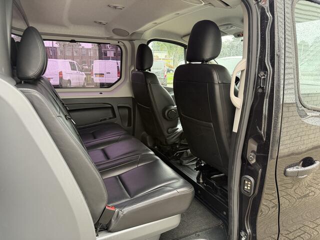Renault TRAFIC 2.0 dCi 145pk T29 L2H1 Luxe DC 5 persoons / vaste prijs rijklaar € 17.950 ex btw / lease vanaf € 302 / euro 6 / bpm vrij / zwart metallic / leer / airco / cruise / navi / camera ! – foto 9
