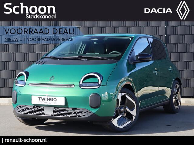 Renault TWINGO urban range techno 27.5 kWh EV | Adap. Cruise | Stoelverwarming | Camera | Navigatie