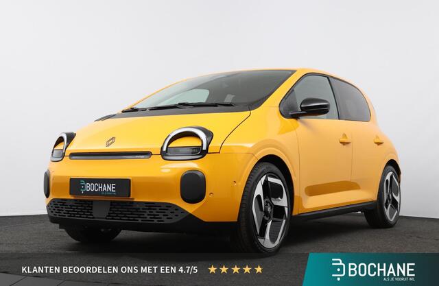 Renault TWINGO urban range techno 27.5 kWh | Pack Privilége | 18" Velgen | Jaune Mango! |