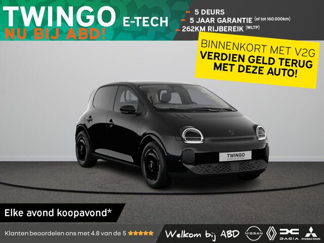 Renault TWINGO Techno Urban range | Achteruitrijcamera | LED-achterlichten | LED-dagrijverlichting met specifiek vormgegeven lichtsignatuur
