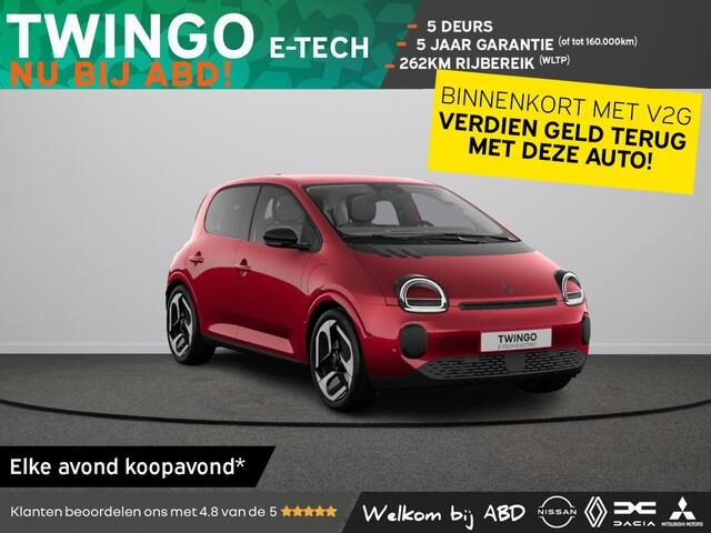 Renault TWINGO Techno Urban range | 18" lichtmetalen velgen 'Reverso noir diamantée' | Achteruitrijcamera | LED-achterlichten