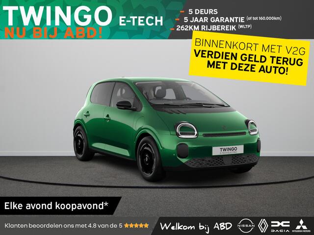 Renault TWINGO Techno Urban range | Achteruitrijcamera | LED-achterlichten | LED-dagrijverlichting met specifiek vormgegeven lichtsignatuur