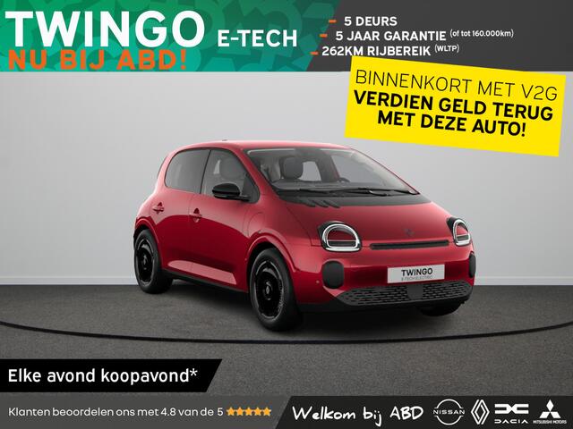 Renault TWINGO Techno Urban range | Achteruitrijcamera | LED-achterlichten | LED-dagrijverlichting met specifiek vormgegeven lichtsignatuur