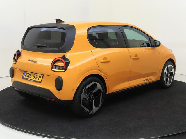 Renault TWINGO urban range techno 27.5 kWh 80 PK | Pack Privilège | lichtmetalen velgen 18" | Jaune Mango