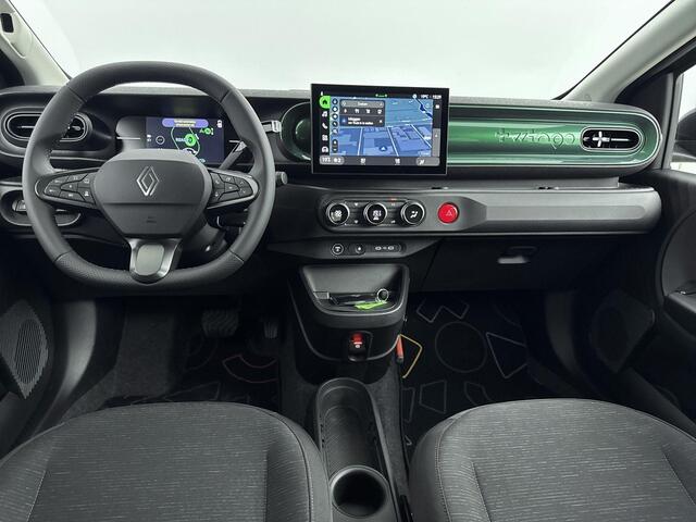 Renault TWINGO Urban Range Techno 27.5 kWh 82PK | 18'' Inch Velgen | Adaptieve Cruise Control | Google Navigatie | Stoelverwarming | Dodehoekdetectie | Achteruitrijcamera | Climate Control | Apple CarPlay & Android Auto