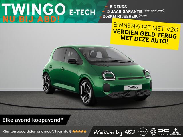 Renault TWINGO Techno Urban range | 18" lichtmetalen velgen 'Reverso noir diamantée' | Achteruitrijcamera | LED-achterlichten