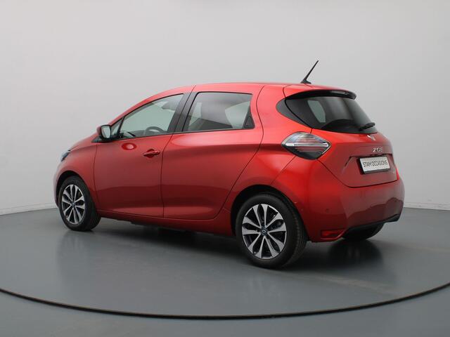 Renault ZOE 136pk R135 Intens 52 kWh HUURBATTERIJ Camera | Cruise | Navi | Parkeersens. v+a | Stoel-/stuurverw.