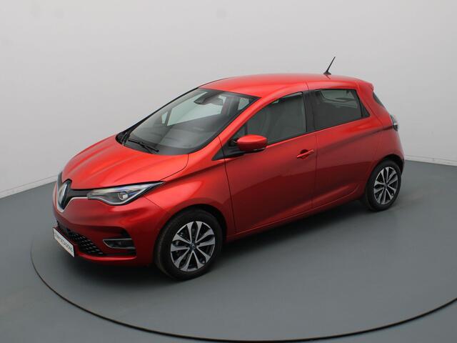 Renault ZOE 136pk R135 Intens 52 kWh HUURBATTERIJ Camera | Cruise | Navi | Parkeersens. v+a | Stoel-/stuurverw.