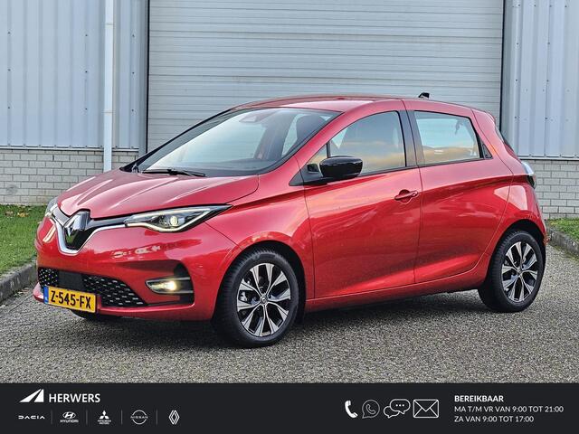 Renault ZOE R135 Evolution 52 kWh / SOH 97,54% / All Season Banden / Dealer Onderhouden / CCS Snel Laden / Achteruitrijcamera / Navigatie / Apple Carplay & Android Auto / Climate Control / Lichtmetalen Velgen /