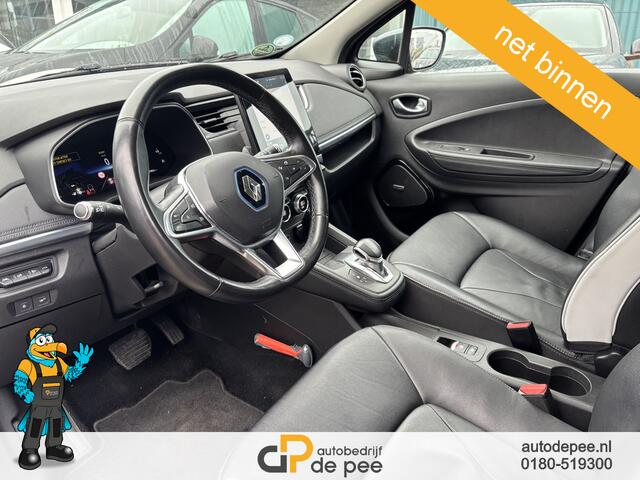 Renault ZOE R135 Edition One 52 kWh GARANTIE/CCS/KOOPACCU/CARPLAY/CLIMA/CRUISE/LEDER/STOEL+STUURVERWARMING rijklaarprijs!
