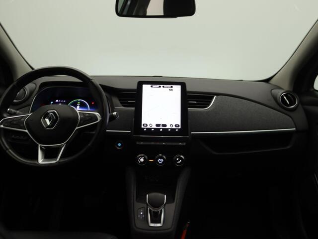 Renault ZOE R135 Intens 52 kWh incl. koopaccu SOH batterij 96.1% | Easy Link Navigatie met Apple CarPlay & Android Auto | Parkeersensoren v+a met achteruitrijcamera | Pack Winter met stoel- en stuurverwarming
