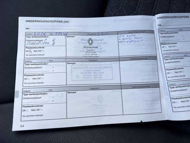 Renault ZOE R135 Intens 52 kWh / Dealer onderhouden / Koop Accu SoH 95,82 % / NL auto / Batterijgarantie tot 12-2028 < 160.000 km / CCS snelladen / Navigatie / Achteruitrijcamera / Stuur- en stoelverwarming / Dode hoek detectie / Apple Carplay Android / 16" LM wielen