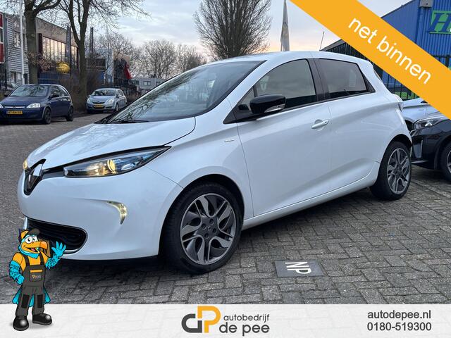 Renault ZOE R110 Limited 41 kWh GARANTIE/INCL.ACCU/CRUISE/STOELVERW./NAVI/CAMERA/LEDER/NAVI rijklaarprijs!