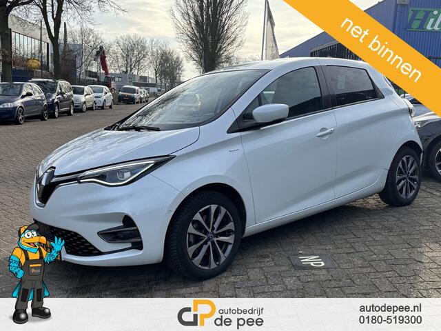 Renault ZOE R135 Edition One 52 kWh GARANTIE/HUURACCU/CCS/STUUR-&STOELVERW./CRUISE/CARPLAY/CAMERA/LICHTMETAAL rijklaarprijs!