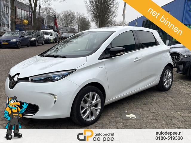 Renault ZOE R110 Limited 41 kWh GARANTIE/CRUISE/AICRO/BLUETOOTH/PARKEERSENS./EL.RAMEN/LICHTMETAAL rijklaarprijs!