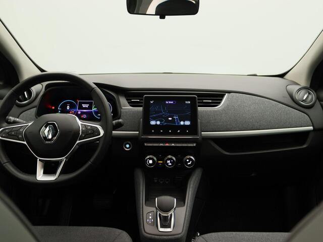 Renault ZOE R135 Limited 52 kWh Inclusief Koopaccu |Apple Carplay/Android Auto | cruise control | electronic climate control | LED koplampen | lichtmetalen velgen 16"| navigatiesysteem | rijstrooksensor met correctie | warmtepomp |