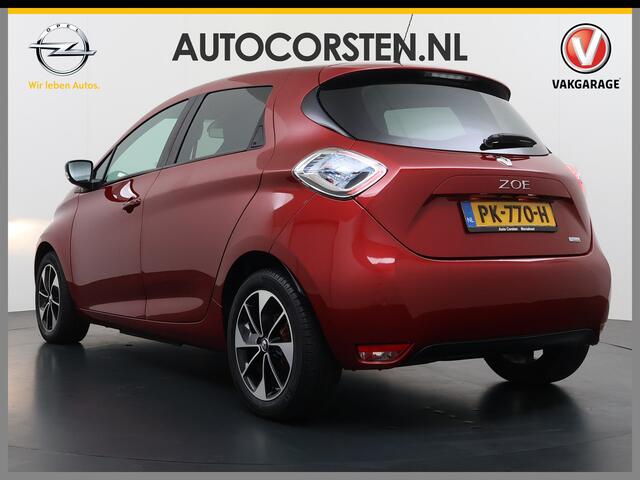 Renault ZOE Q90 Intens Quickcharge 41 kWh 3fase (ex Accu) Navi Camera MultiMedia 16"LM-v ECC Licht+Zicht-Pakket Cruise Control USB Digi-Dash Int.Voorwerwarming LED-v+a :Pack Parking ¤ 36.000,- nieuw ! SOH 86%