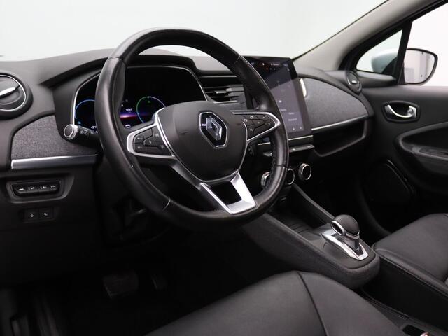 Renault ZOE R135 Intens 52 kWh Camera | Cruise | Navi | Parkeersens. v+a | Stoel-/stuurverw.