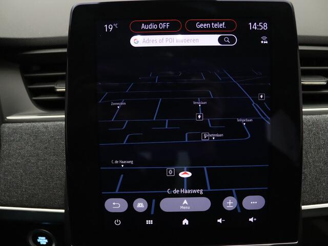 Renault ZOE R135 Intens 52 kWh Camera | Cruise | Navi | Parkeersens. v+a | Stoel-/stuurverw.