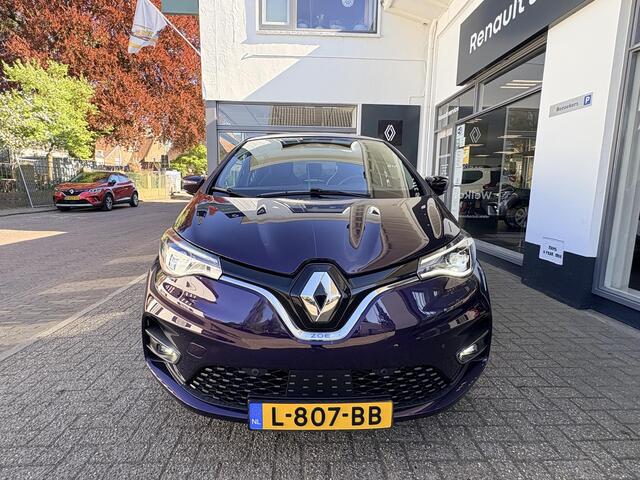 Renault ZOE R135 Intens 52 kWh | CCS Snelladen | Easylink navigatiescherm 9'3 inch | Dealeronderhouden | Prachtige kleur bleu violette | Koopbatterij | Inclusief batterij | Geen accuhuur |