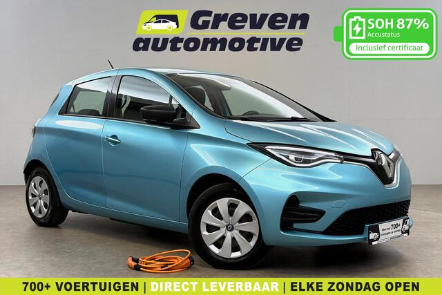 Renault ZOE 41 kWh Life | Huur Accu | SOH 87% | Virtual | Airco | Cruise | Carplay | LED