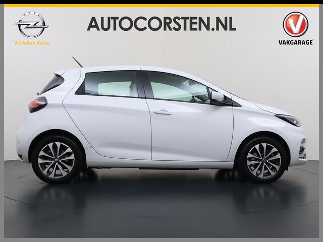 Renault ZOE R135 Zen **52kWh** Warmtepomp Eigen Accu Navi Ecc Apple Carplay/Android Auto Keyless Bluetooth Cruise Control Pdc SOH 76% Regen-Lichtsensor Led Lmv Isofix Lane Assist 1e Eigenaar Dealeronderhouden Origineel Nederlandse Auto
