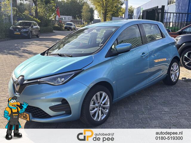 Renault ZOE R110 Life 52 kWh incl. accu GARANTIE/KOOPACCU/STOEL&STUURVERW./CRUISE/CLIMA/CARPLAY/LICHTMETAAL rijklaarprijs!