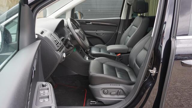 Seat ALHAMBRA 2.0 TSI 221PK 7-Zits Pano.Dak Leder Xenon Elek.Deuren/Klep Geïntegreerde kinderzits *Complete Alhambra* 88340km!