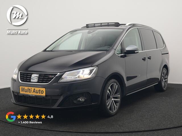 Seat ALHAMBRA 1.4 TSI FR Business Intense 7 Persoons 150pk Dealer O.H. | Trekhaak Af Fabriek | Panodak | Adaptive Cruise | Camera | Apple Carplay | Alcantara Sportstoelen Verwarmd | Keyless | Blis | Navigatie | DAB |